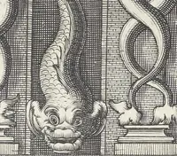 Picture 6 of 12 from Eloges et discours sur la triomphante reception du roy en sa ville de Paris, apres la reduction de la Rochelle : accompagnez des figures, tant des arcs de triomphe que des autres preparatifs (1629), leaf 183