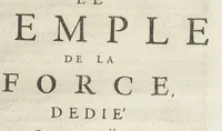An illustration from Eloges et discours sur la triomphante reception du roy en sa ville de Paris, apres la reduction de la Rochelle : accompagnez des figures, tant des arcs de triomphe que des autres preparatifs (1629)