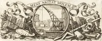 An illustration from Entretiens sur les vies et sur les ouvrages des plus excellens peintres anciens et modernes (1666)