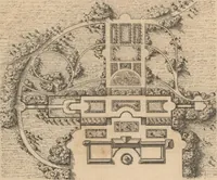 An illustration from Etude sur l'architecture des jardins (1875)