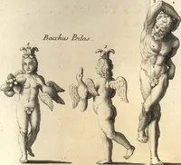 An illustration from Explication de divers monumens singuliers, qui ont rapport a la religion des plus anciens peuples : avec l'examen de la derniere edition des ouvrages de S. Jerôme, & un traité sur l'astrologie judiciaire : ouvrage enrichi de figures en taille-douce (1739)