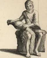 An illustration from Explication de divers monumens singuliers, qui ont rapport a la religion des plus anciens peuples : avec l'examen de la derniere edition des ouvrages de S. Jerôme, & un traité sur l'astrologie judiciaire : ouvrage enrichi de figures en taille-douce (1739)