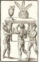 Picture 16 of 39 from Hieronymi Mercurialis Foroliviensis De arte gymnastica libri sex : in quibus exercitationum omnium vetustarum genera, loca, modi, facultates, & quidquid denique ad corporis humani exercitationes pertinet diligenter explicatur (1672), leaf 151