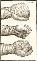 Picture 21 of 39 from Hieronymi Mercurialis Foroliviensis De arte gymnastica libri sex : in quibus exercitationum omnium vetustarum genera, loca, modi, facultates, & quidquid denique ad corporis humani exercitationes pertinet diligenter explicatur (1672), leaf 174