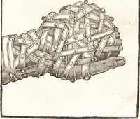 An illustration from Hieronymi Mercurialis Foroliviensis De arte gymnastica libri sex : in quibus exercitationum omnium vetustarum genera, loca, modi, facultates, & quidquid denique ad corporis humani exercitationes pertinet diligenter explicatur (1672)