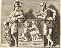 An illustration from Hieronymi Mercurialis Foroliviensis De arte gymnastica libri sex : in quibus exercitationum omnium vetustarum genera, loca, modi, facultates, & quidquid denique ad corporis humani exercitationes pertinet diligenter explicatur (1672)
