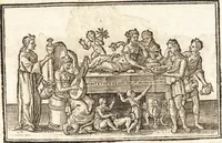 An illustration from Hieronymi Mercurialis Foroliviensis De arte gymnastica libri sex : in quibus exercitationum omnium vetustarum genera, loca, modi, facultates, & quidquid denique ad corporis humani exercitationes pertinet diligenter explicatur (1672)