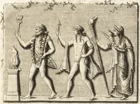 An illustration from Histoire de l'art de l'antiquité (1781)