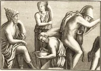 An illustration from Histoire de l'art chez les anciens (1793)