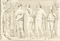 An illustration from Histoire de l'art chez les anciens (1793)