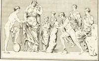 An illustration from Histoire de l'art chez les anciens (1793)