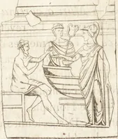 An illustration from Histoire de l'art chez les anciens (1793)