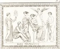 An illustration from Histoire de l'art chez les anciens (1789)