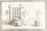 An illustration from Histoire de l'art chez les anciens (1789)