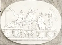 An illustration from Histoire de l'art chez les anciens (1789)