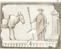 An illustration from Histoire de l'art chez les anciens (1789)