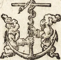 An illustration from Historia navigationis in Brasiliam quae et America dicitvr : qua describitvr avthoris navigatio, quaeque in mari vidit memoriae prodenda, Villagagnonis in America gesta : Brasiliensium victus & mores, à nostris admodum alieni, cum eorum linguae dialogo : animalia etiam, arbores atque herbae, reliquaque singularia & nobis penitus incognita (1594)