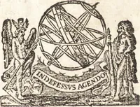 An illustration from Hugonis Grotii De jure belli ac pacis libri tres : in quibus jus naturae & gentium, item juris publici praecipua explicantur (1670)