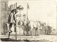 Picture 37 of 89 from Ian vander Veens Zinne-beelden, oft, Adams appel : verciert met seer aerdige const-plaeten : mitsgaders syne oude ende nieuwe ongemeene Bruydt-lofs, ende Zege-zangen (1642), leaf 163