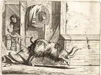 Picture 39 of 89 from Ian vander Veens Zinne-beelden, oft, Adams appel : verciert met seer aerdige const-plaeten : mitsgaders syne oude ende nieuwe ongemeene Bruydt-lofs, ende Zege-zangen (1642), leaf 175