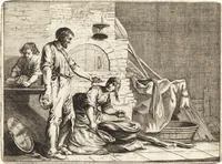 Picture 40 of 89 from Ian vander Veens Zinne-beelden, oft, Adams appel : verciert met seer aerdige const-plaeten : mitsgaders syne oude ende nieuwe ongemeene Bruydt-lofs, ende Zege-zangen (1642), leaf 181