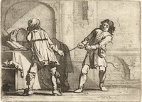 Picture 46 of 89 from Ian vander Veens Zinne-beelden, oft, Adams appel : verciert met seer aerdige const-plaeten : mitsgaders syne oude ende nieuwe ongemeene Bruydt-lofs, ende Zege-zangen (1642), leaf 213