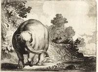 An illustration from Ian vander Veens Zinne-beelden, oft, Adams appel : verciert met seer aerdige const-plaeten : mitsgaders syne oude ende nieuwe ongemeene Bruydt-lofs, ende Zege-zangen (1642)