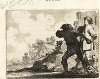 Picture 57 of 89 from Ian vander Veens Zinne-beelden, oft, Adams appel : verciert met seer aerdige const-plaeten : mitsgaders syne oude ende nieuwe ongemeene Bruydt-lofs, ende Zege-zangen (1642), leaf 279