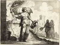 Picture 11 of 89 from Ian vander Veens Zinne-beelden, oft, Adams appel : verciert met seer aerdige const-plaeten : mitsgaders syne oude ende nieuwe ongemeene Bruydt-lofs, ende Zege-zangen (1642), leaf 43