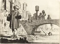 An illustration from Ian vander Veens Zinne-beelden, oft, Adams appel : verciert met seer aerdige const-plaeten : mitsgaders syne oude ende nieuwe ongemeene Bruydt-lofs, ende Zege-zangen (1642)