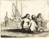 An illustration from Ian vander Veens Zinne-beelden, oft, Adams appel : verciert met seer aerdige const-plaeten : mitsgaders syne oude ende nieuwe ongemeene Bruydt-lofs, ende Zege-zangen (1642)