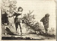 Picture 30 of 84 from Ian vander Veens Zinne-beelden, oft, Adams appel : verciert met seer aerdige const-plaeten : mitsgaders syne oude ende nieuwe ongemeene Bruydt-lofs, ende Zege-zangen (1642), leaf 141