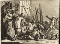 Picture 33 of 84 from Ian vander Veens Zinne-beelden, oft, Adams appel : verciert met seer aerdige const-plaeten : mitsgaders syne oude ende nieuwe ongemeene Bruydt-lofs, ende Zege-zangen (1642), leaf 159