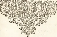 An illustration from Ian vander Veens Zinne-beelden, oft, Adams appel : verciert met seer aerdige const-plaeten : mitsgaders syne oude ende nieuwe ongemeene Bruydt-lofs, ende Zege-zangen (1642)