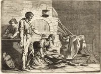 Picture 37 of 84 from Ian vander Veens Zinne-beelden, oft, Adams appel : verciert met seer aerdige const-plaeten : mitsgaders syne oude ende nieuwe ongemeene Bruydt-lofs, ende Zege-zangen (1642), leaf 183