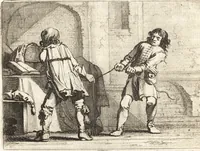 Picture 42 of 84 from Ian vander Veens Zinne-beelden, oft, Adams appel : verciert met seer aerdige const-plaeten : mitsgaders syne oude ende nieuwe ongemeene Bruydt-lofs, ende Zege-zangen (1642), leaf 215