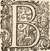 An illustration from Icones qvinqvaginta virorvm illustrium, doctrina & eruditione praestantium (1597)