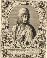 An illustration from Icones qvinqvaginta virorvm illustrium, doctrina & eruditione praestantium (1597)