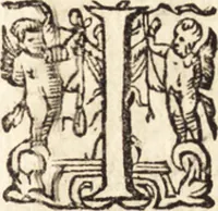 An illustration from Icones qvinqvaginta virorvm illustrium, doctrina & eruditione praestantium (1597)