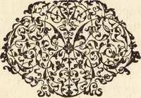 An illustration from Icones qvinqvaginta virorvm illustrium, doctrina & eruditione praestantium (1597)