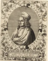 An illustration from Icones qvinqvaginta virorvm illustrium, doctrina & eruditione praestantium (1597)