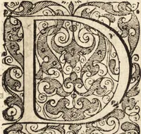An illustration from Icones qvinqvaginta virorvm illustrium, doctrina & eruditione praestantium (1597)