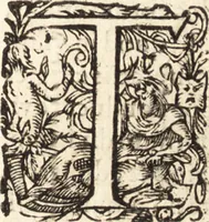 An illustration from Icones qvinqvaginta virorvm illustrium, doctrina & eruditione praestantium (1597)