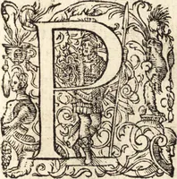 An illustration from Icones qvinqvaginta virorvm illustrium, doctrina & eruditione praestantium (1597)