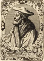 Picture 93 of 215 from Icones qvinqvaginta virorvm illustrium, doctrina & eruditione praestantium (1597), leaf 243