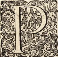 An illustration from Icones qvinqvaginta virorvm illustrium, doctrina & eruditione praestantium (1597)