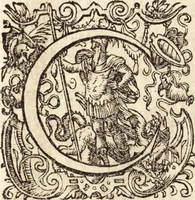 An illustration from Icones qvinqvaginta virorvm illustrium, doctrina & eruditione praestantium (1597)