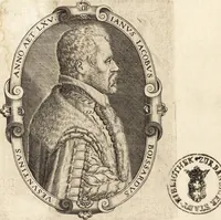 Picture 115 of 215 from Icones qvinqvaginta virorvm illustrium, doctrina & eruditione praestantium (1597), leaf 304