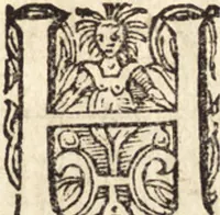 An illustration from Icones qvinqvaginta virorvm illustrium, doctrina & eruditione praestantium (1597)