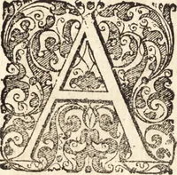 An illustration from Icones qvinqvaginta virorvm illustrium, doctrina & eruditione praestantium (1597)